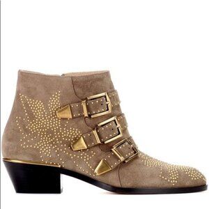 NWT Chloe Susanna Studded Ankle Boots